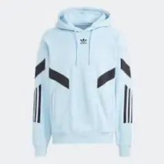 adidas パーカー ブルー