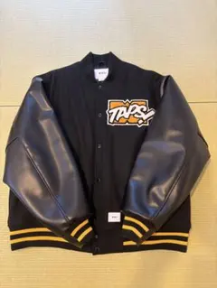 初期 WTAPS TOON MANIA スタジャン WTAPS TOON MANIA スタジャン ブラック ダブルタップス ブルゾン