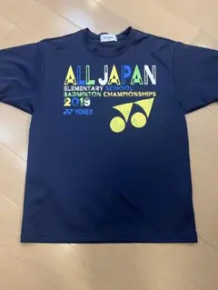 トナミ運輸バドミントンTシャツヨネックスユニOサイズ - メルカリ