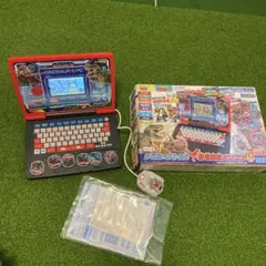 【完品/動作確済】メダルでバトル!! 恐竜図鑑パソコン セガトイズ 箱・説明書付