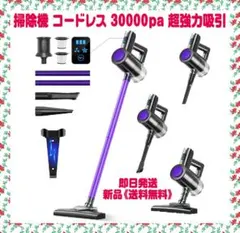 掃除機 コードレス 45000pa 2WAY 強力吸引 サイクロン 限定1個 - メルカリ