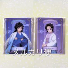 鬼滅の刃 ジャンプフェスタ JF 箔押しクリアカード 冨岡義勇 胡蝶しのぶ