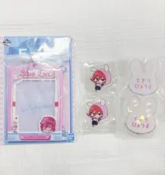 ブルーロック 千切 グッズセット 一番くじ パスケース ナムコbunnyアクスタ