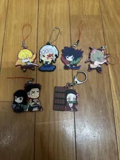 鬼滅の刃 アクリルキーホルダー 6個セット