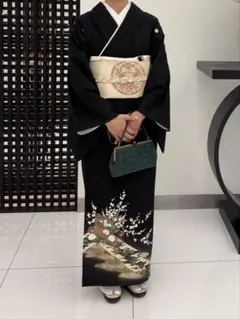 留袖フルセット 袋帯 帯揚げ帯締め4点セット