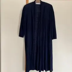 Spick&Span ネイビー ロングカーディガン