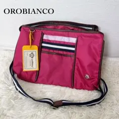 Orobianco 3way ショルダーバッグ 濃いピンク系のサムネイル