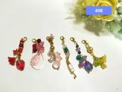 オリジナル天然石チャームセット️(๑ˊ꒳​ˋ๑)498
