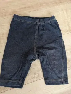 80cm デニム風レギンスパンツ　ユニクロ