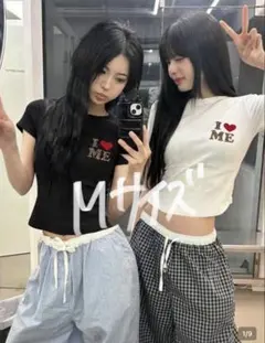 SHEIN I♡ME 半袖Tシャツ 黒 Mサイズ