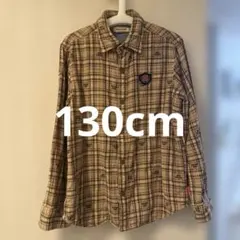 【美品】ミキハウス 長袖シャツ 130cm