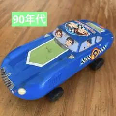 ビンテージ90'不二家ペコちゃんポコちゃんブリキ車シリアルNo.8348のサムネイル