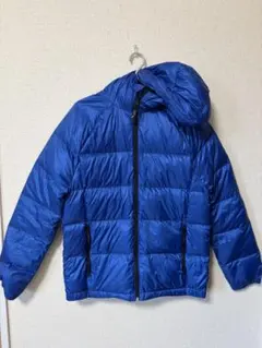 GAP 1969 ダウンジャケット 青 フード付き