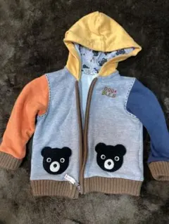 ミキハウス　ダブルビー　パーカー　90サイズ