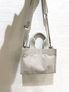 アニエスベー　agnes.b 2way ショルダーバッグ　トートバッグ