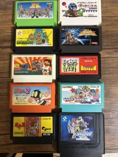 ん*だ様 レア　ファミコン　ソフト　10本セット　まとめ売り