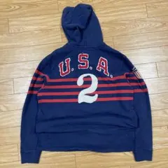 90s polo rugby ralph lauren usa パーカー