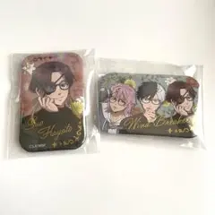 ウィンブレ　glasses 蘇枋隼飛　桜遙　桐生三輝　スクエア缶バッジ