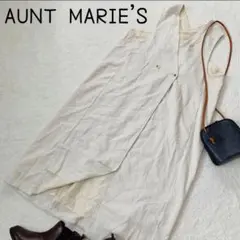 AUNT MARIE'S /ロングベスト/アイボリー/FREEのサムネイル