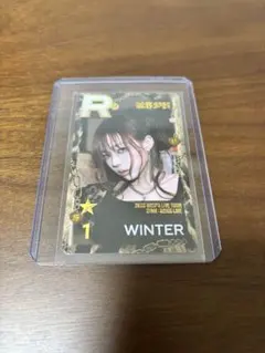 aespa ウィンター SUPERSTAR Dirty Work トレカ