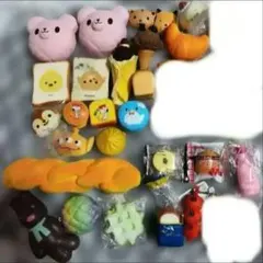 スクイーズ　26個　まとめ売り　DISNEY くま　食パン