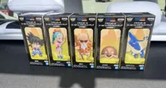 ★ドラゴンボール ワールドコレクタブルフィギュア-少年期編1- 5種