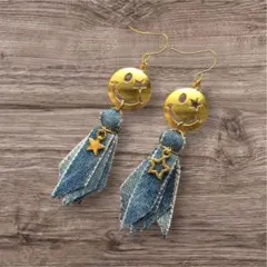 No.105 ニコちゃん*デニム＆スター