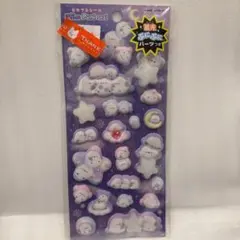 【正規品】Pika Puni seal ピカプニシール　蓄光ぷにぷに　シマエナガ