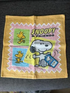【新品未使用】スヌーピー ハンドタオル タグ付き