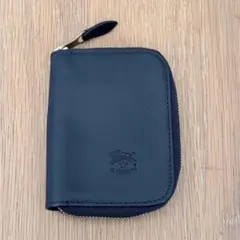 IL BISONTE キーケース ファスナー レザー ブラック黒鍵本革