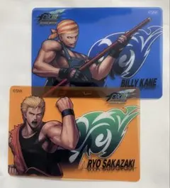 KOF13 クリアカード リョウ・サカザキ ビリー・カーン 2種セットのサムネイル