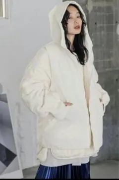 JEANASIS ジーナシス　マルチWAYキルトブルゾン