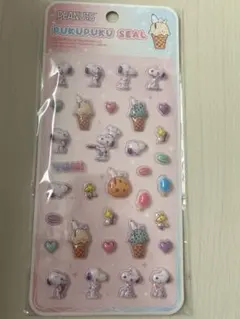 PEANUTS スヌーピー ぷくぷくシール シール