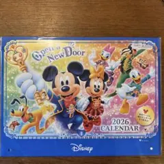 Disney 2026年壁掛けカレンダー
