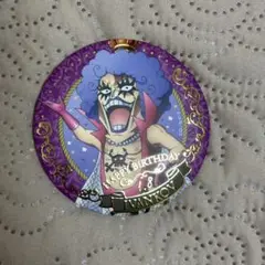 ワンピース シャンクス バースデー ジュエリー 缶バッジ ONE PIECE』バースデイ缶バッジ シャンクス BE1