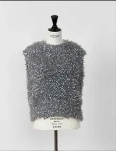 タグ付き新品未使用　heve tinker knit vest gray へイヴ ssstein - 【残り一点】Cashmere Shaggy Knit Vest | ACRMTSM ONLINE STORE