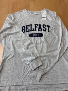 BELFAST 1976 長袖Tシャツ Mサイズ グレー