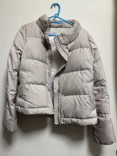 willselection ダウンジャケット　ベージュ　ショート丈