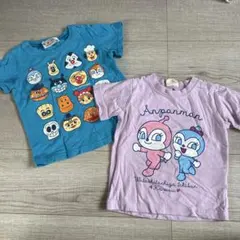アンパンマン 半袖Tシャツ 2枚セット