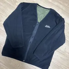 フリースピーチ　リバーシブルキルティングブルゾン