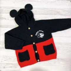 ディズニーコスプレ仮装♡ミッキーマウス ベビーカーディガン 【95】パーカー
