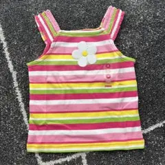 【新品未使用】GYMBoree タンクトップ 4号 ストライプ