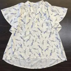 GLOBAL WORK 花柄ブラウス　130