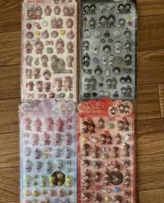 リ*ィ様 モンチッチ ぷっくりシール