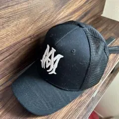 AMIRiブラックメッシュキャップ