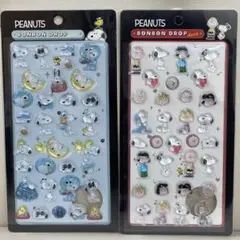 スヌーピー ボンボンドロップシール2種類セット