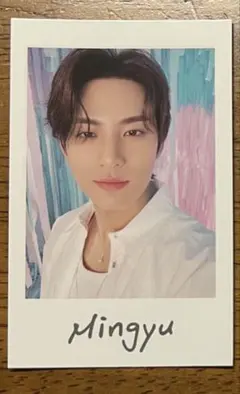 SEVENTEEN YAKUSOKU インスタントフォト ミンギュ - メルカリ