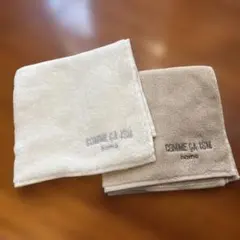 COMME CA ISM タオルハンカチ 2色セット