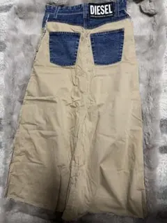 DIESEL ボタンフロントロングスカート　春夏物のサムネイル