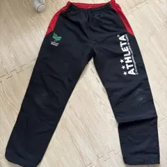 ATHLETA ピステパンツ ブラック×レッド 160